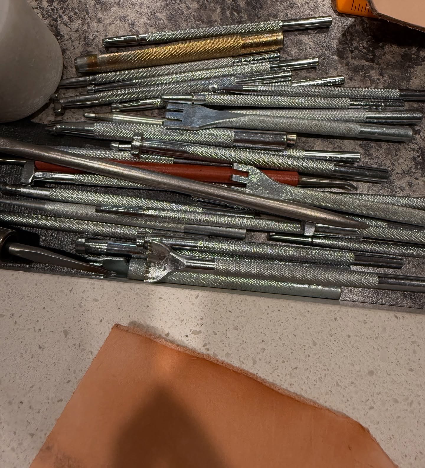 Leather crafting tools